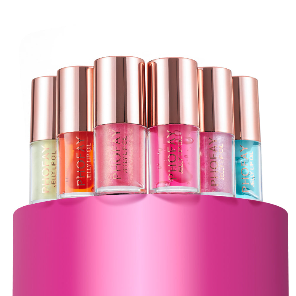 PHOFAY Jelly Lip Oil shade lineup