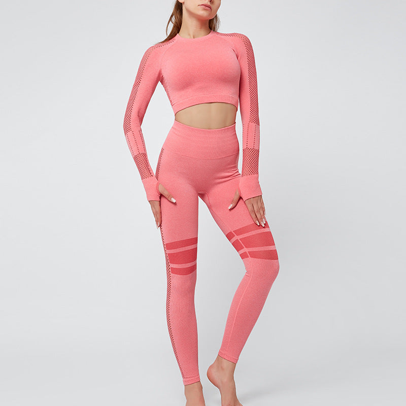 Workout set in use