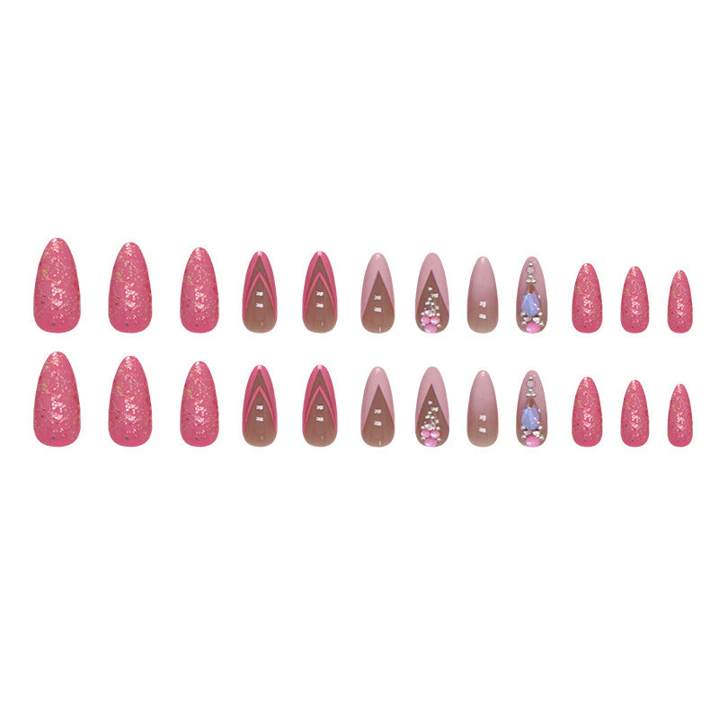 Press-on nails details