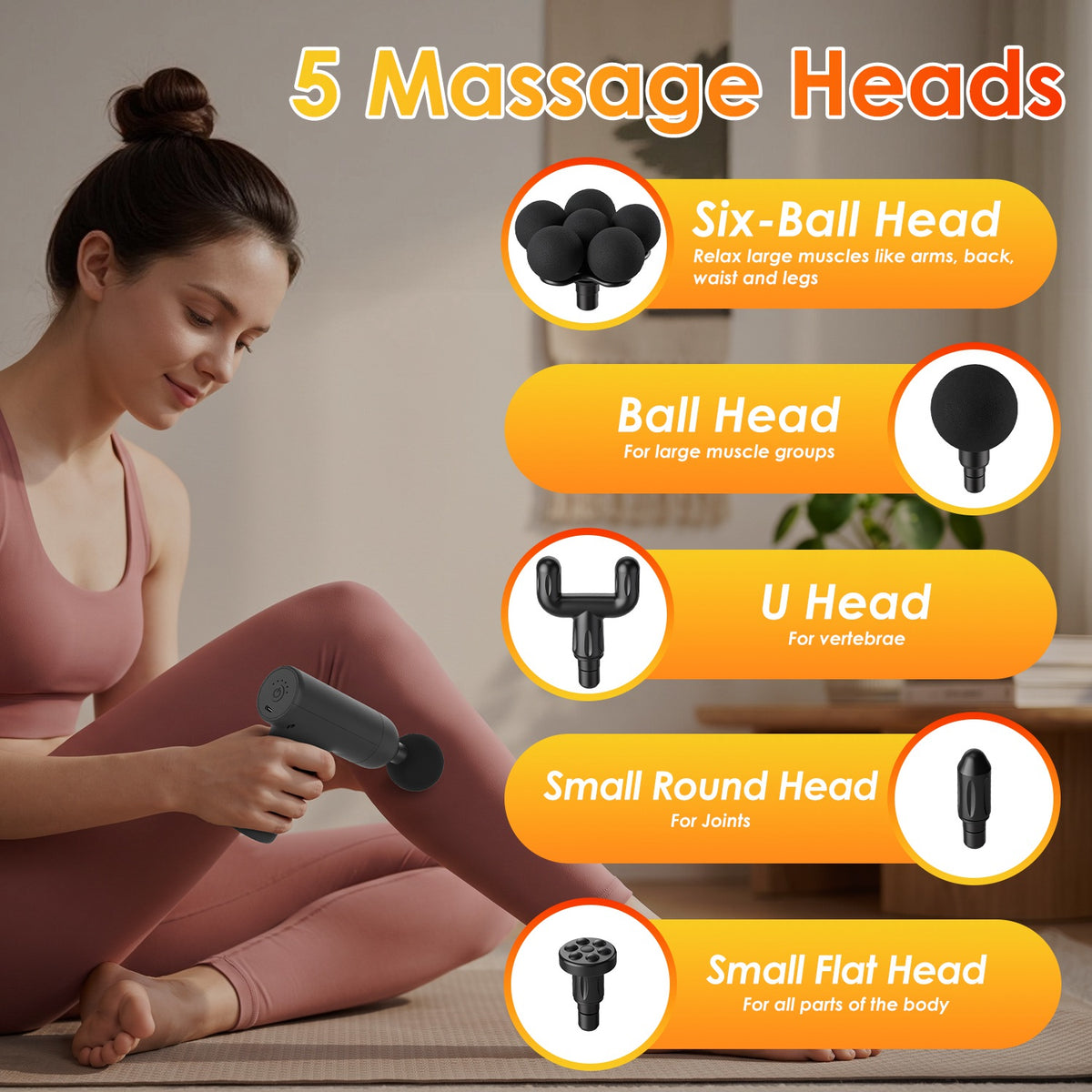 Massage gun speeds