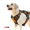 No-pull reflective dog harness